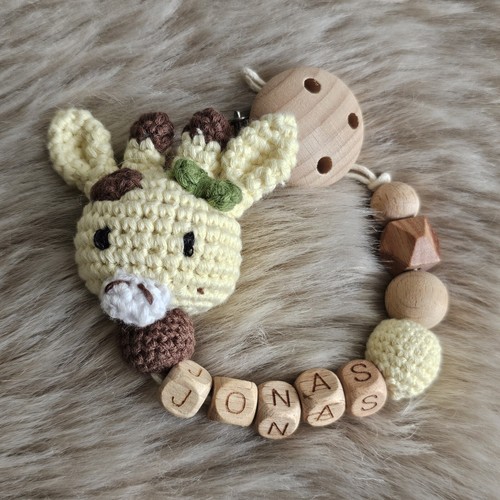 Schnullerkette mit namen junge - schnullerkette,