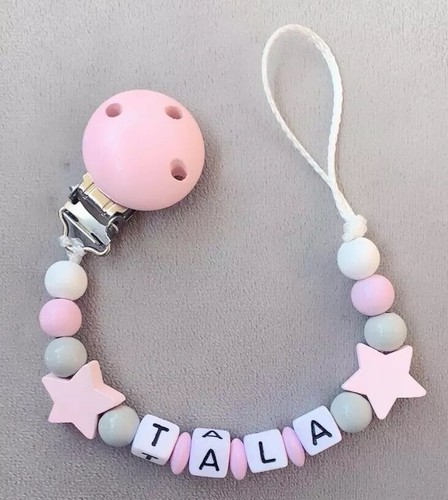 Schnullerkette mit namen - mit,