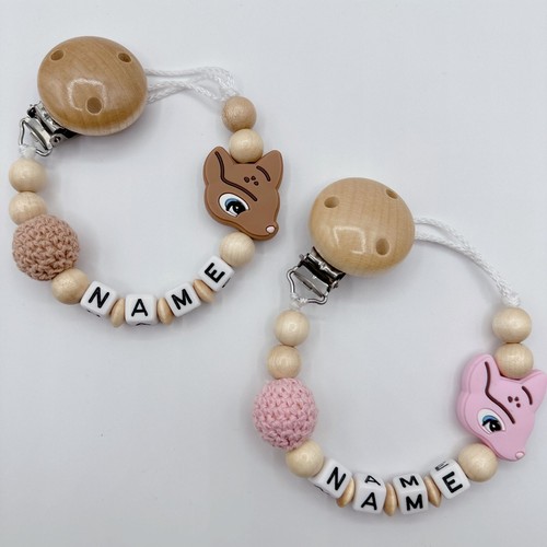 Schnullerkette mit namen junge - mit,