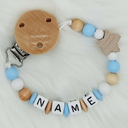 Schnullerkette mit namen - mit,