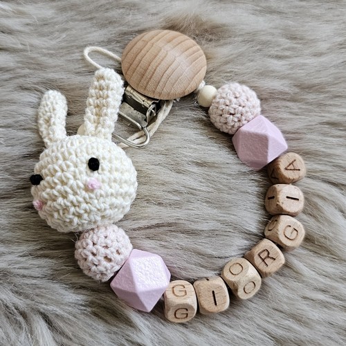 Schnullerkette mit namen junge - schnullerkette,